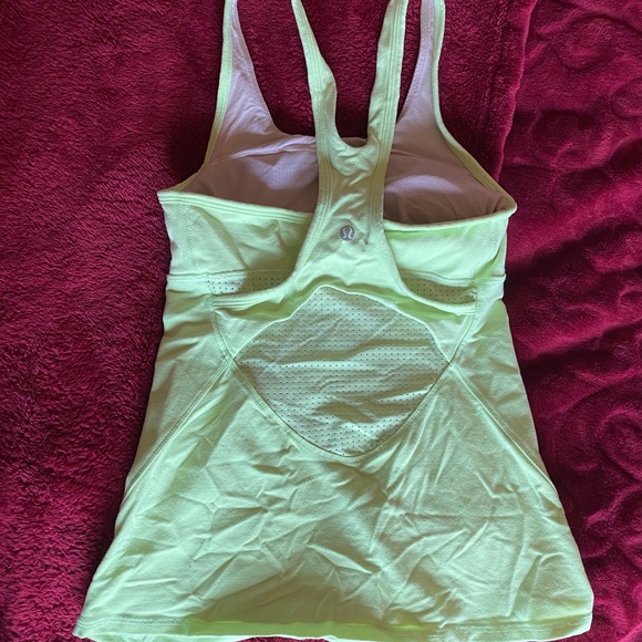 Vintage Lime Lululemon Tank - Picture 2 of 2